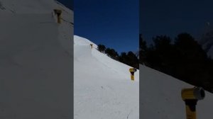Катание на горных лыжах на Домбае