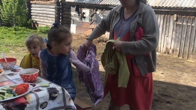 тайна раскрыта и деревенский день многодетной семьи