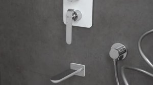 Смеситель Lemark Melange LM4922CW для ванны и душа, встраиваемый