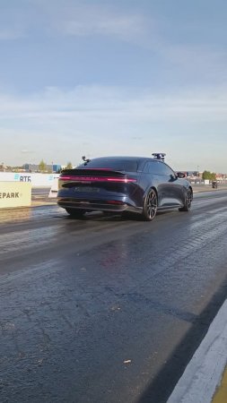 1234л.с LUCID Air SAPPHIRE Дикая ЭЛЕКТРИЧКА 💪