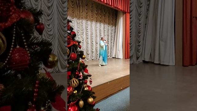 А снег идёт....Предновогоднее выступление.