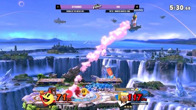 Fusion.exe 61 - IcyThunder (Pac-Man) vs Uhh (Steve) - Top 32 - Winners Quarter-Final смотреть онлайн