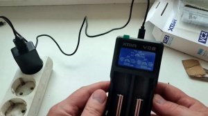 Зарядная станция XTAR VC 2 .