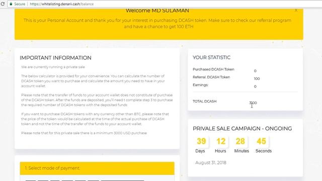 Don't miss this airdrop, 1000 Denari exchanger token worth $250 смотреть онлайн