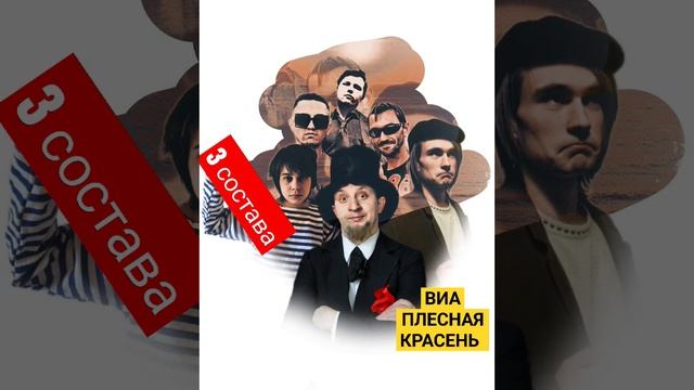 ИМЕННО так выглядят 3 состава | ВИА ПЛЕСНАЯ КРАСЕНЬ | плакат