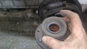 ЗАМЕНА ЗАДНЕГО СТУПИЧНОГО ПОДШИПНИКА ГРАНТА КАЛИНА ВАЗ
