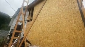 Строительство пристройки в 2 этажа под ключ #пристройка #пристройкакдому #строительство