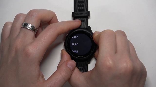 GARMIN FORERUNNER 255s | Как настроить дату и время на GARMIN FORERUNNER 255s смотреть онлайн