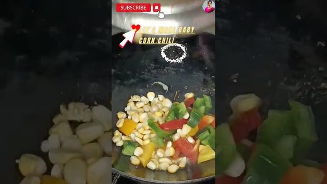 Let's Make Babycorn Chili 😋 #subscribe #shots #like #share #wow #viral #trending #recipe #cooking