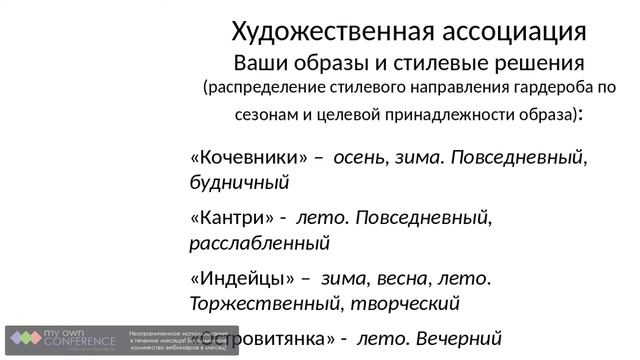 Лукбук по концепции Аутентичной стилистики