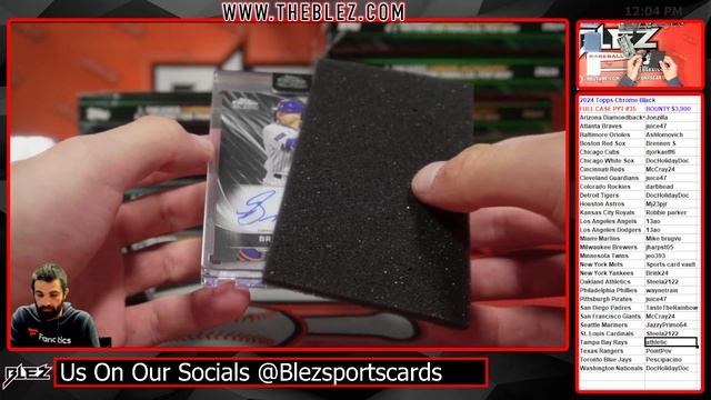 2024 Topps Chrome Black Full Case Break #35 Pick Your Team смотреть онлайн