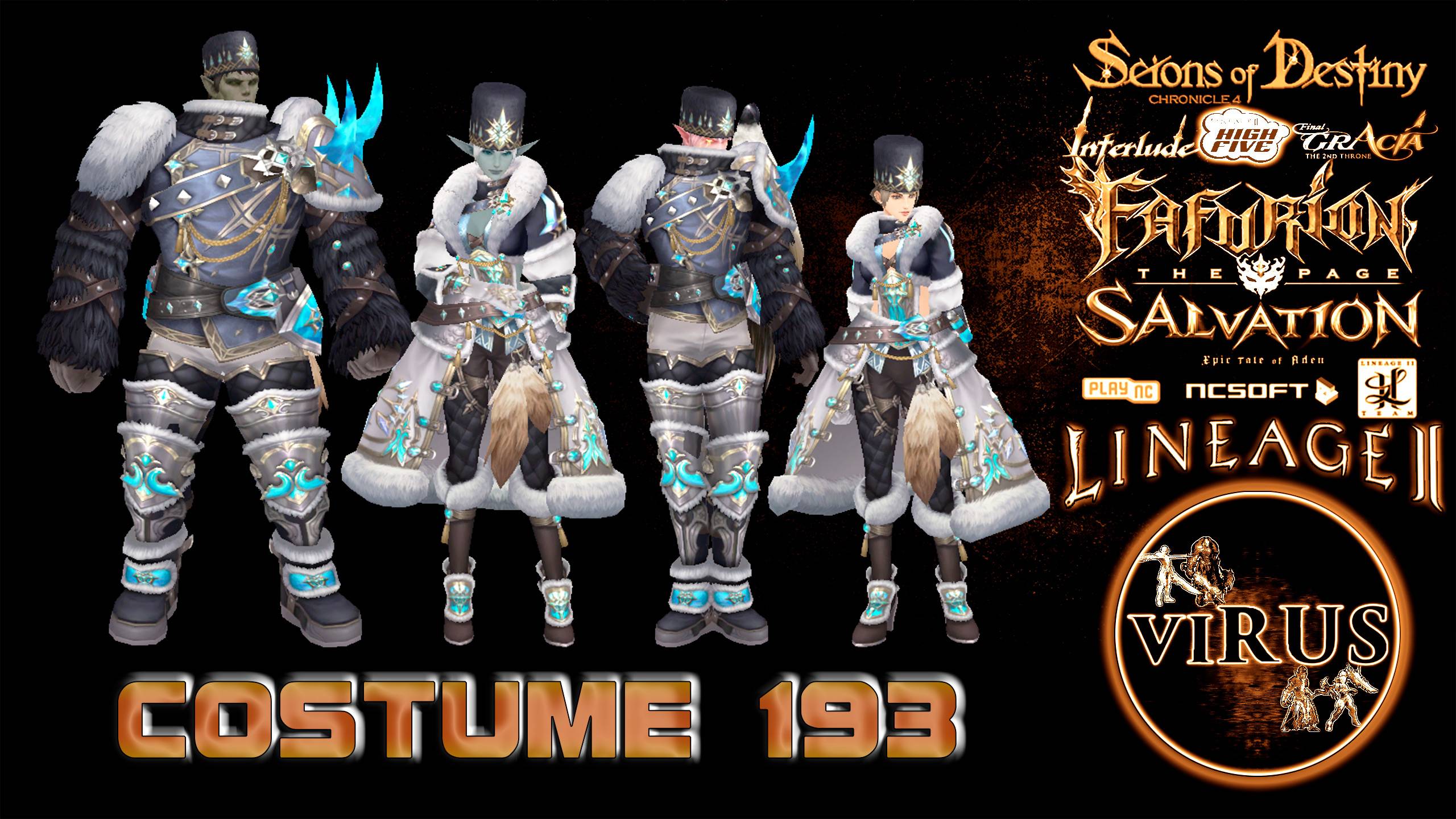 New Costumes. 193. LINEAGE II. Any Chronicles ◄√i®uS►