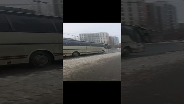 Пермь/Служебный маршрут/Автобус не знаю 🙃/Остановка К.Леоново/