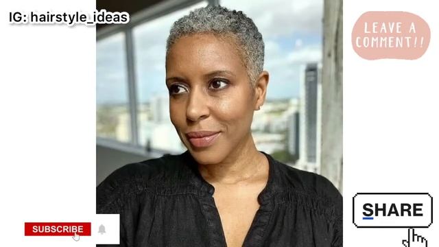 Gray Hairstyles For Black Women Over 50years  The Shocking Beauty Of Gray Hair 