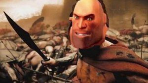 Heavy's Sparta Remix or who touched my gun