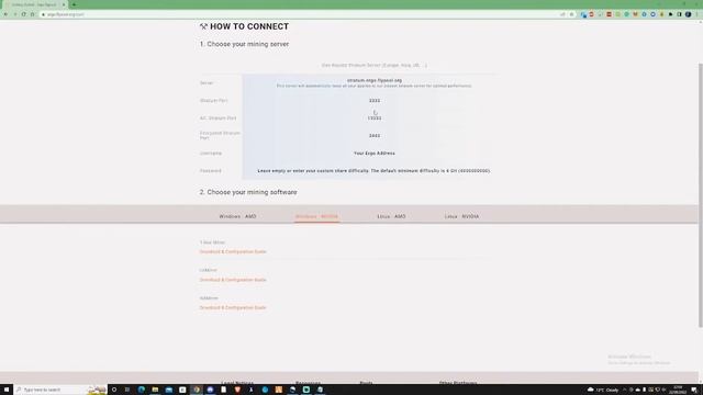How To Mine Ergo ERG - Windows Setup Tutorial
