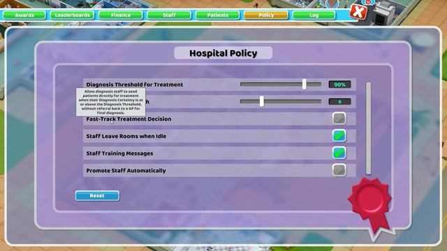 Two Point Hospital Top Tips #1 - Fast-Track Policy - Diagnosis Queues смотреть онлайн