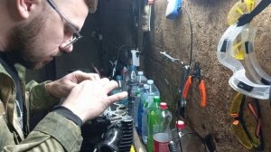 разбираем поршневую irbis ttr 250A/167fmm cg250