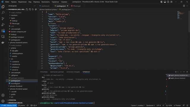 #9 TypeScript,Prisma,Nexus . Разработка реального fullstack приложения
