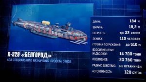 Российская подводная лодка "Белгород" (К-329)