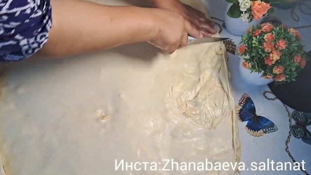 Самса Казакша рецепт. Қатпарлы самса жасау.Оңай самса дайындау.