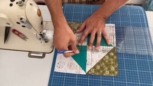 Capa de almofada em #patchwork venha aprender com o passo a passo.