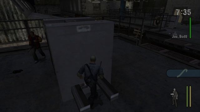 Cash  Journalist in Time 2 Die - Manhunt