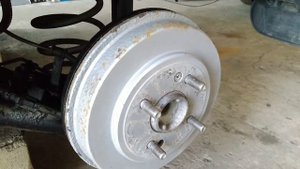 Переборка задней подвески и тормозов Хундай Гетц самому