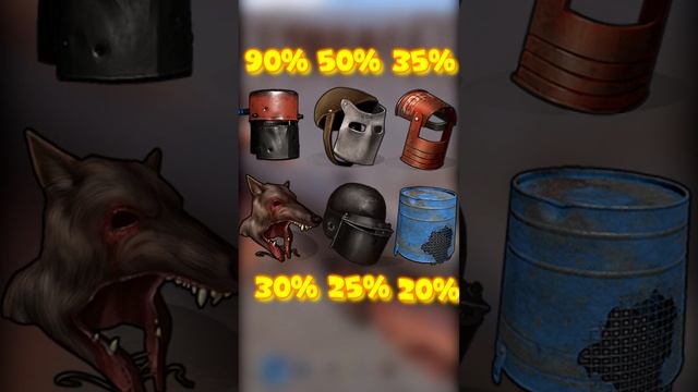 УРОН в ГОЛОВУ с ТОМИКА в  игре RUST / РАСТ ПИСТОЛЕТ-ПУЛЕМЕТ ТОМСОН #rust #раст #funny #iq #шортс