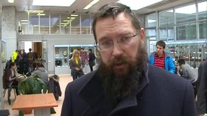 Интервью Германа Стерлигова в университете дружбы народов