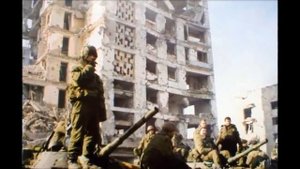 САШКА РАЗВЕДЧИК разрушенный Грозный при штурме 1995 армия России Первая Чеченская кампания