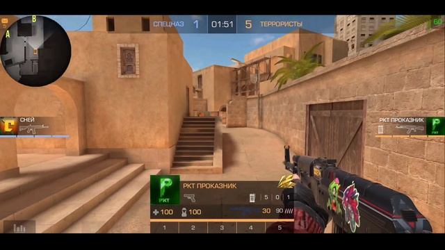 СНЕЙ VS ПРОКАЗНИК С НОЖОМ FLIPKNIFE В STANDOFF 2 смотреть онлайн