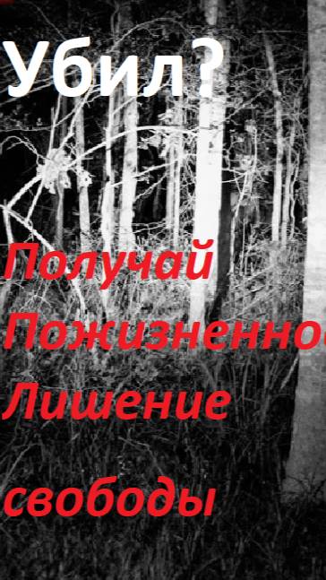 1. Убеждение Толяна_ За убийство надо давать только пожизненное лишение свободы