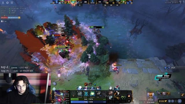 Вова Пейн ПОПАЛСЯ ВМЕСТЕ С Ростиком В НОВОМ ПАТЧЕ 7.35 [VovaPain Dota 2]