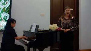 А. Гречанинов, стихи Городецкого ''Восточная песня'' -поёт Вероника Банарь, концерт. Наиля Шамгунова