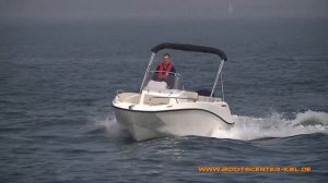 Testfahrten Quicksilver Activ 505 Open mit F 60, F 80 und 90 OptiMax Bootscenter Kiel