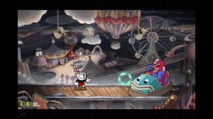 Cuphead на русском без комментариев. Linux. Прохождение 03. Чернильный остров 2.