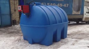 Мини АЗС для Дизельного Топлива горизонтальная