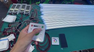 SP630E Controls Multiple Addressable LED Neon Lights Through Amplifiers - superlightingled