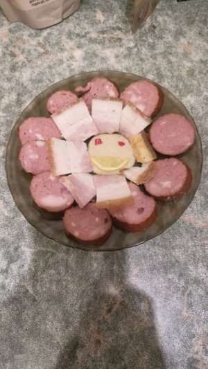 колбаса и кошка