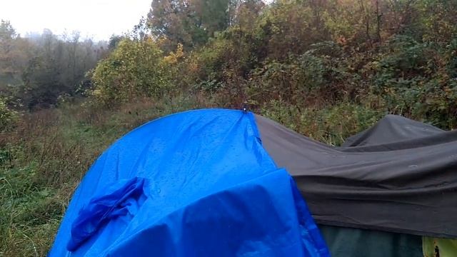 На велосипеде по Кавказу к Черному морю. 4 серия. (Непогода, дожди. Апшеронск, Шаумянский перевал).