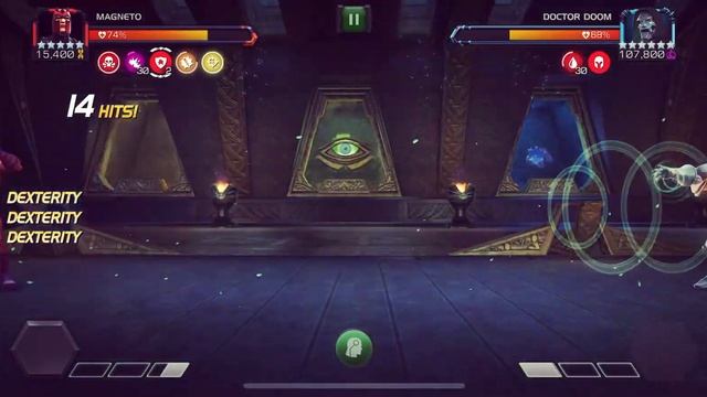 MAGNETO vs GAUNTLET DOCTOR DOOM! Solo in 27 hits! - Marvel Contest Of Champions смотреть онлайн