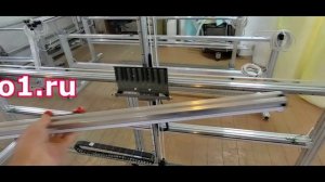 Резка пенопласта десятью струнами. Станок ФРП.