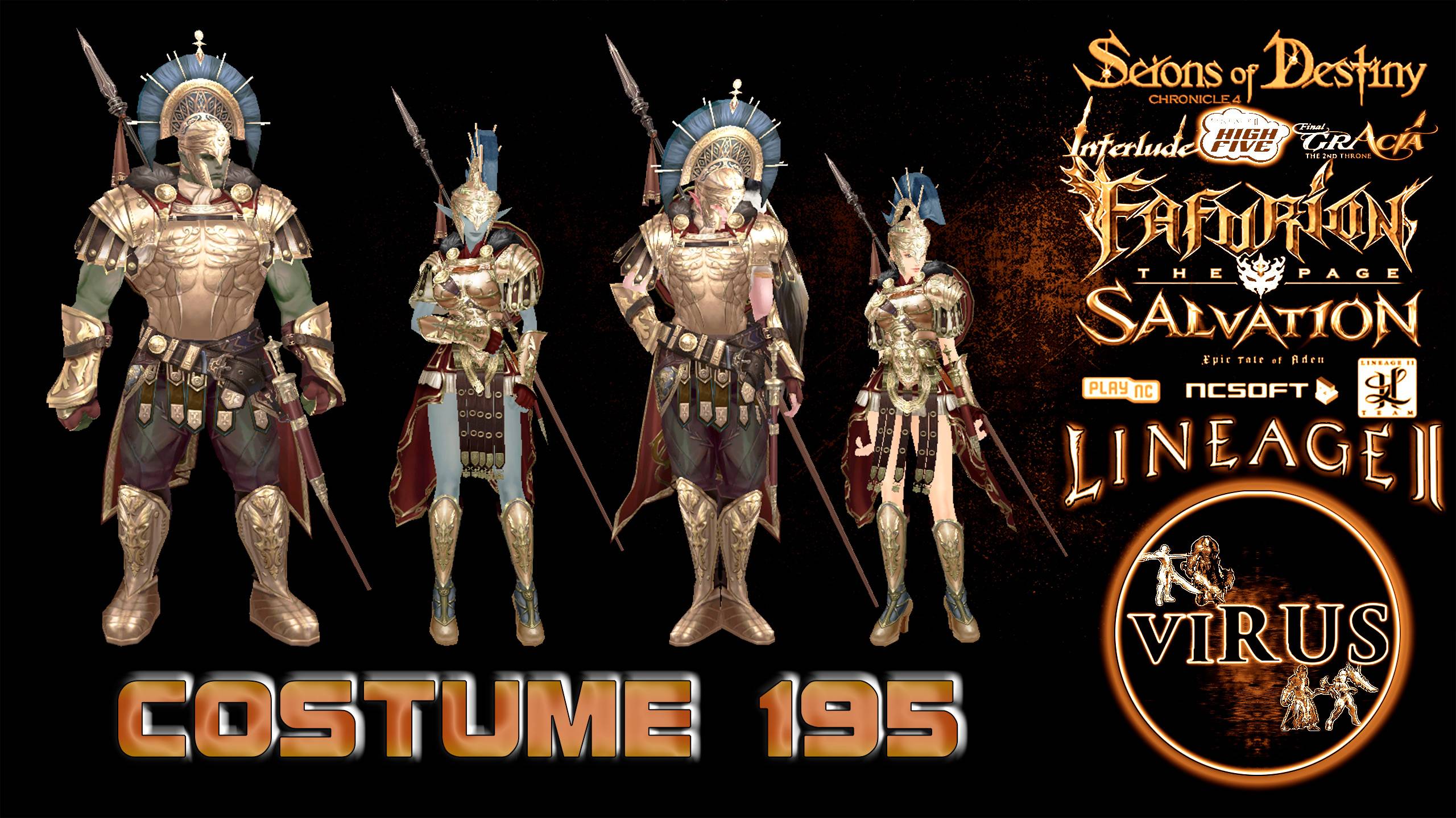 New Costumes. 195. LINEAGE II. Any Chronicles ◄√i®uS►