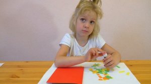 Кленовый лист. Аппликация. Осенние поделки из цветной бумаги в садик или школу.