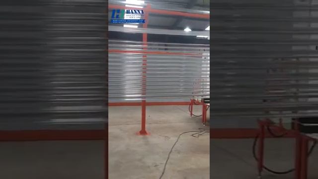 horizontal type automatic aluminum profile powder coating system смотреть онлайн