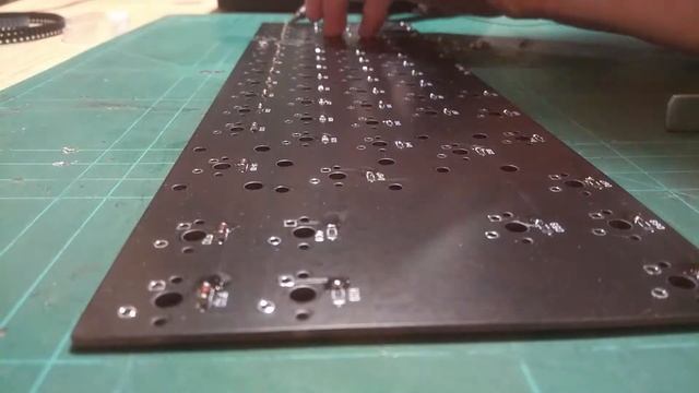 Soldering 69 Diodes onto my Custom DIY Mechanical Keyboard PCB