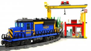 Собираем грузовой поезд из ЛЕГО - конструктор Lego City 60052