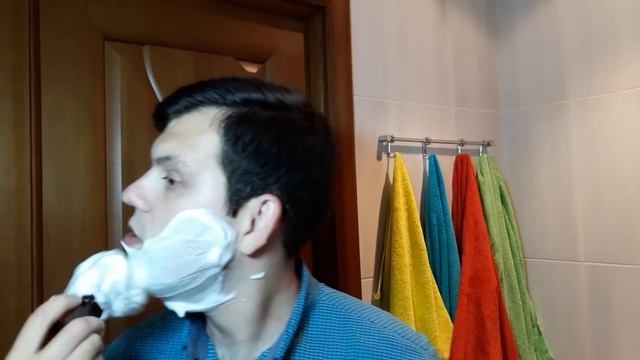 Бритье. Мыло Jack Jarvis, Clubman Brandy Spice, Yaqi Moka 26mm, Derby Extra, клон головы R1 смотреть онлайн