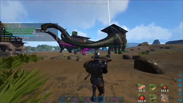 Ark Official PvP | Agressive grief on Bloody Mary смотреть онлайн